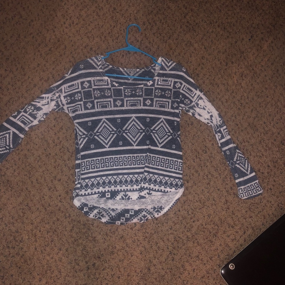 Blue long sleeve